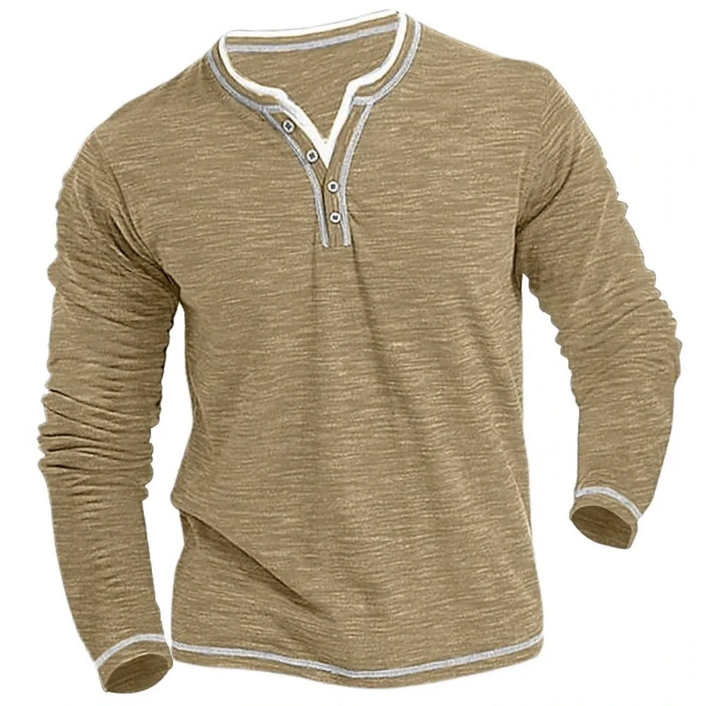 Lars - Sweatshirt Met V-halslijn