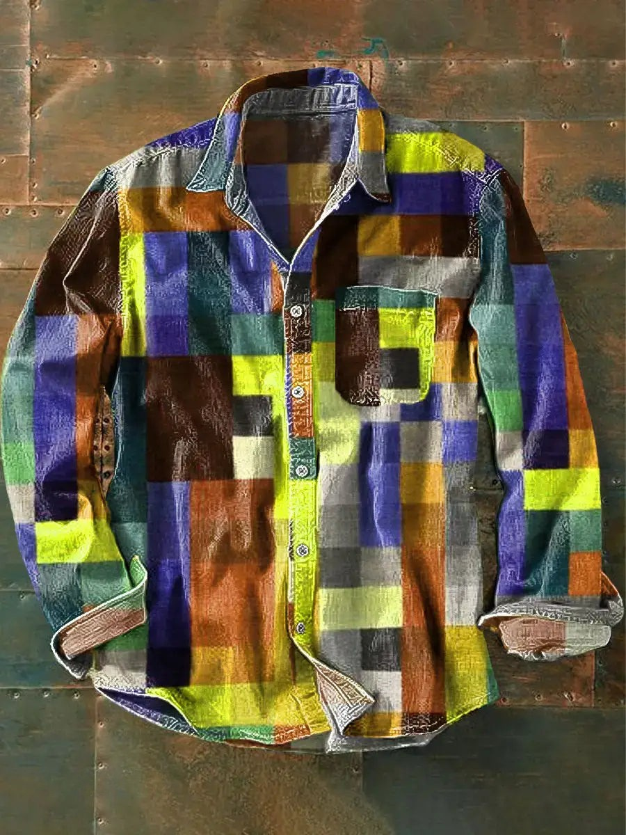 Unisex Regenboogkleurig Shirt